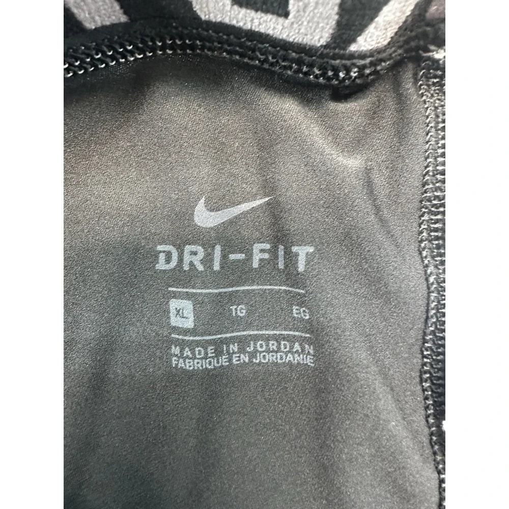 Nike Pro Combat Dri Fit Black Bottoms Boys XL Compression Workout BV3516 010